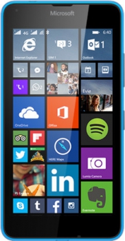 Microsoft Lumia 640 Dual Sim Cyan
